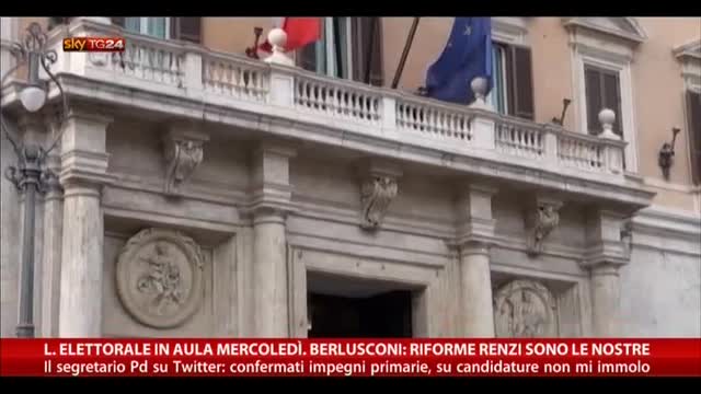 L.elettorale, Berlusconi: le riforme di Renzi sono le nostre