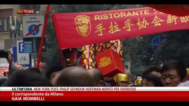 Milano, sfilata per il capodanno cinese