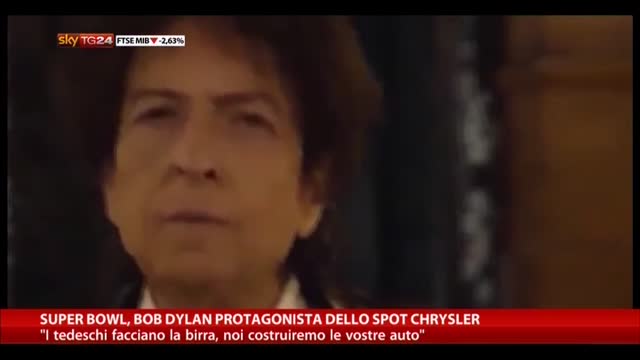 Super Bowl, Bob Dylan protagonista dello spot Chrysler