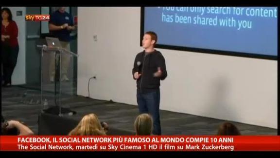 Facebook, social network più famoso del mondo compie 10 anni
