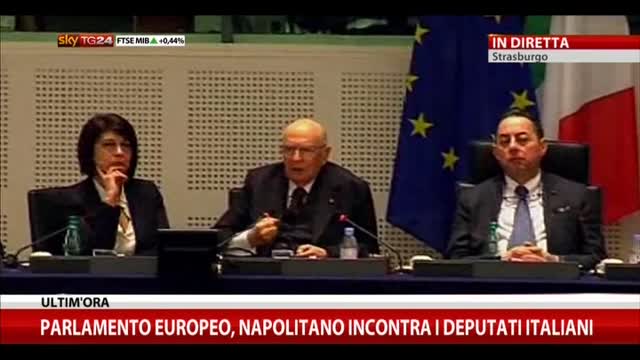 Napolitano: "Governi Monti e Letta non nati per capriccio"