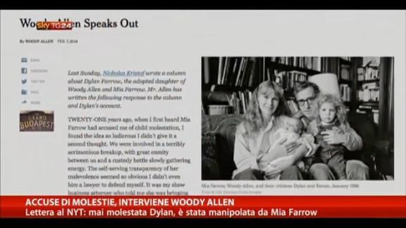 Molestie, Woody Allen respinge le accuse
