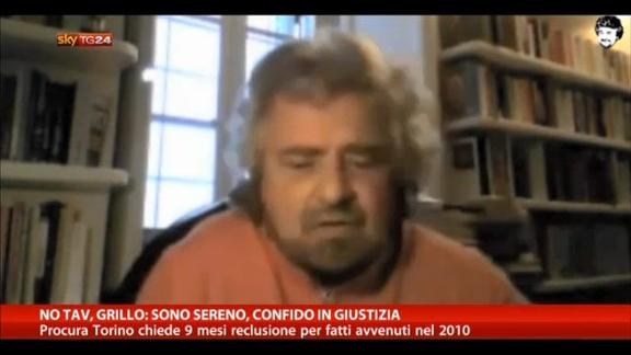 No Tav, Beppe Grillo è indagato. "Sono sereno"
