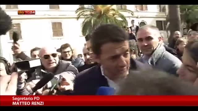 Letta lunedi da Napolitano, Renzi: era ora