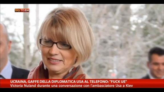 Ucraina, gaffe della diplomatica USA al telefono: "Fuck UE"