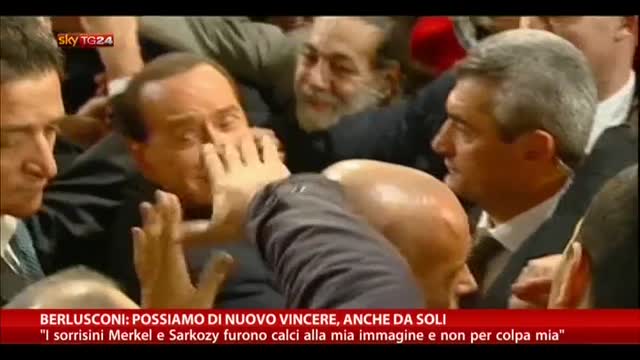 Berlusconi: possiamo vincere di nuovo, anche da soli
