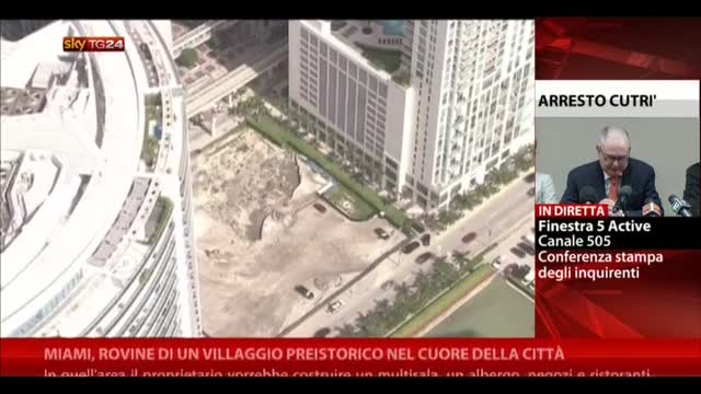 Miami, rovine villaggio preistorico nel cuore della città