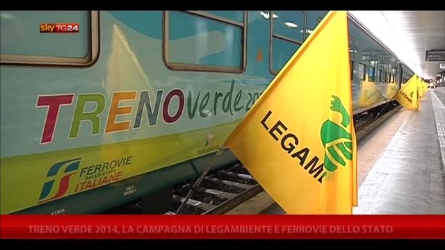 Treno Verde 2014, campagna di Legambiente e Ferrovie Stato