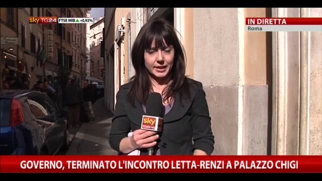 Governo, faccia a faccia tra Letta e Renzi a Palazzo Chigi