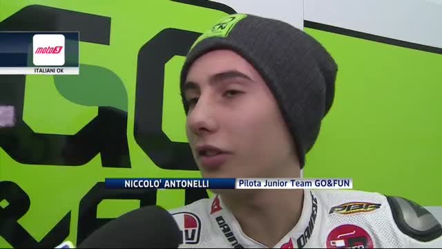 Moto3, Niccolò Antonelli: "Sognare? Speriamo di divertirci"