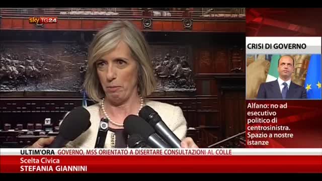 Scelta Civica: "Finalmente chiarezza dal PD"