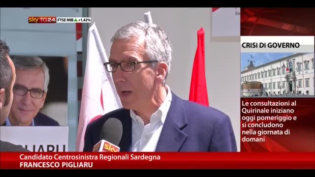 Sardegna, Pigliaru:"Ho visto un'isola con tanti problemi"