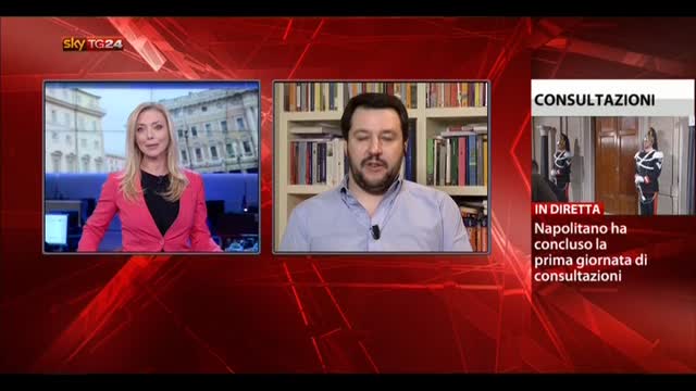 Crisi governo, Salvini: Renzi parte male, quasi con un golpe