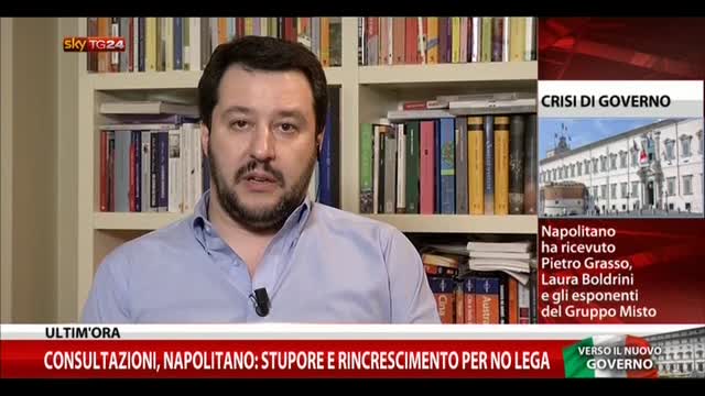 Crisi governo, Salvini: in corso vero attentato a democrazia