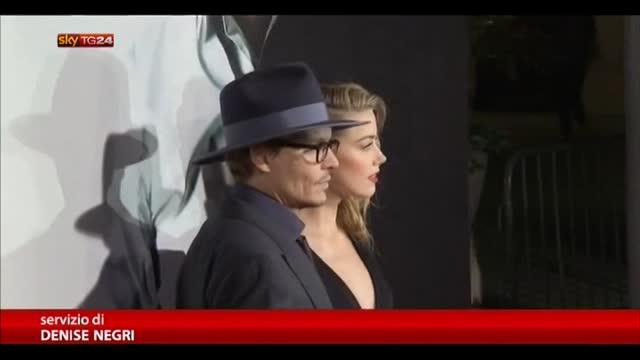 Johnny Depp e Amber Heard, l'anello di fidanzamento
