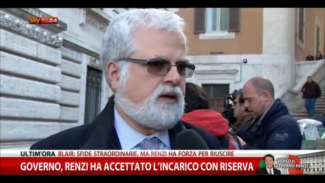 Consultazioni Renzi, parla Luis Orellana