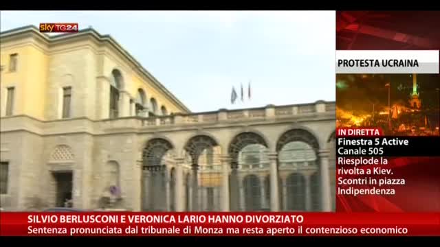 Silvio Berlusconi e Veronica Lario hanno divorziato