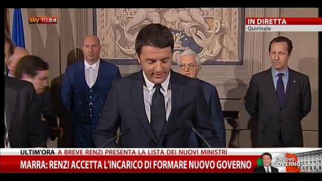 Renzi, ecco i nuovi ministri: VIDEO