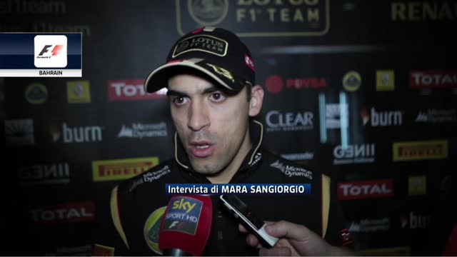 Lotus, Maldonado soddisfatto dopo i primi test in Bahrein