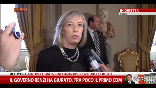 Governo Renzi, Giannini: Pronta con umiltà e consapevolezza