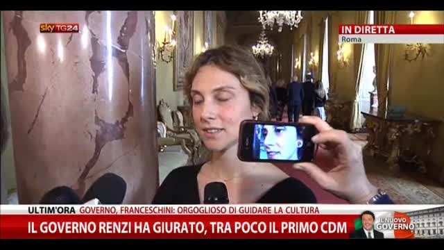 Il Governo Renzi ha giurato, intervista a Marianna Madia