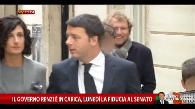 Il governo Renzi è in carica, lunedì la fiducia al Senato