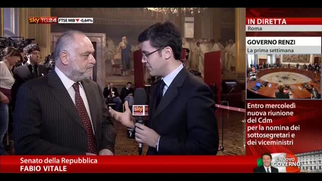 Governo Renzi verso la fiducia, le parole di Esposito (NCD)