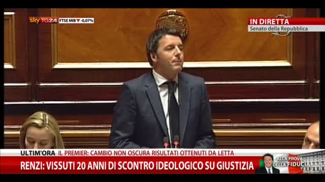 Il discorso di Matteo Renzi al Senato (parte 5) - video