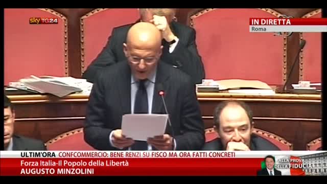 Minzolini: Renzi premier non per volontà degli italiani