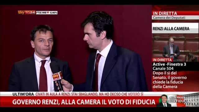 Fiducia Governo Renzi, Fassina: voto necessario