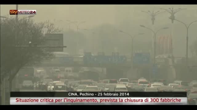 Cina, situazione critica per l'inquinamento. VIDEO