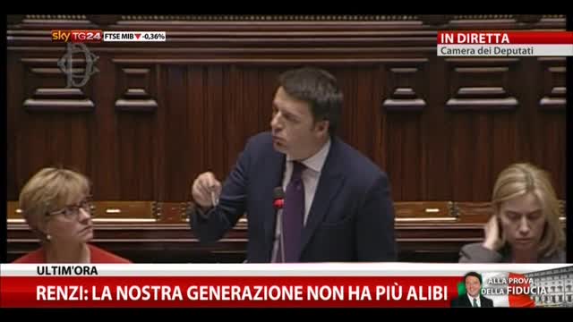 Renzi: "Presenza di Bersani, segno di stile politico"