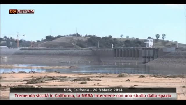 Sudio NASA dallo spazio: Tremenda siccità in California