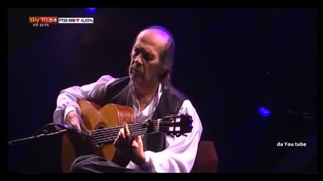 E' morto Paco de Lucia, grande interprete del flamenco