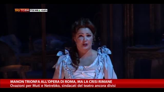 Manon trionfa all'Opera di Roma, ma la crisi rimane