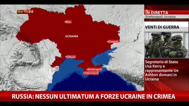 Ucraina, escalation della crisi verso l'est del Paese