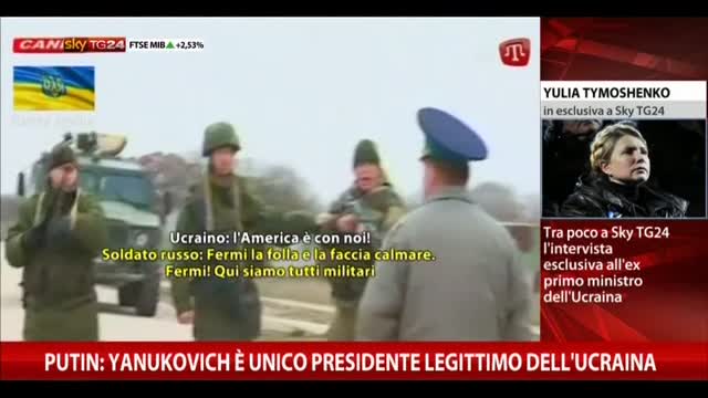 Ucraina, tensione tra soldati: il video