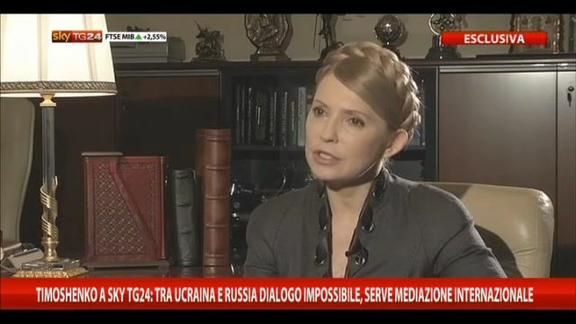 Timoshenko a Sky TG24: da soli non ce la possiamo fare