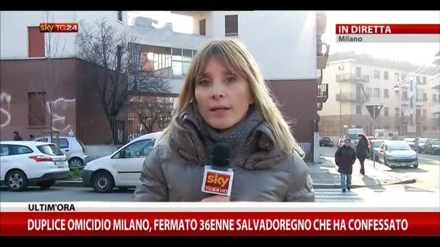 Duplice omicidio Milano, confessa 36enne salvadoregno