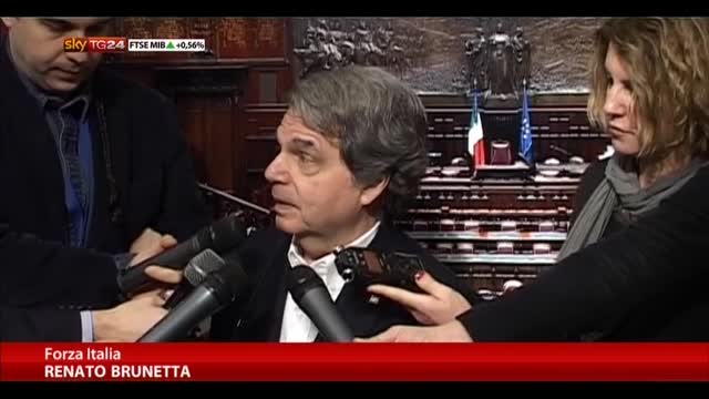 Brunetta: speriamo si fermi stillicidio di modifiche