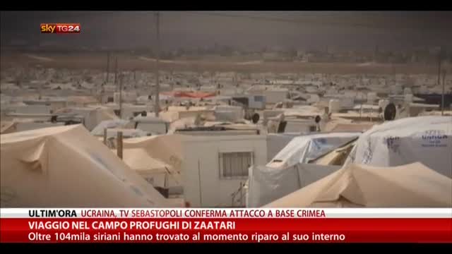 Reportage dal campo di profughi siriani di Zaatari