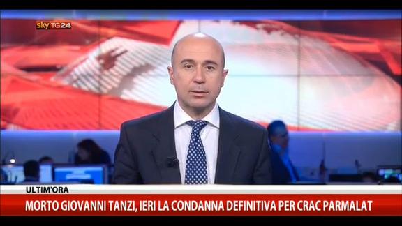 Morto Giovanni Tanzi, ieri condanna per Crac Parmalat