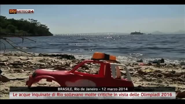 Brasile, acque inquinate di Rio sollevano critiche
