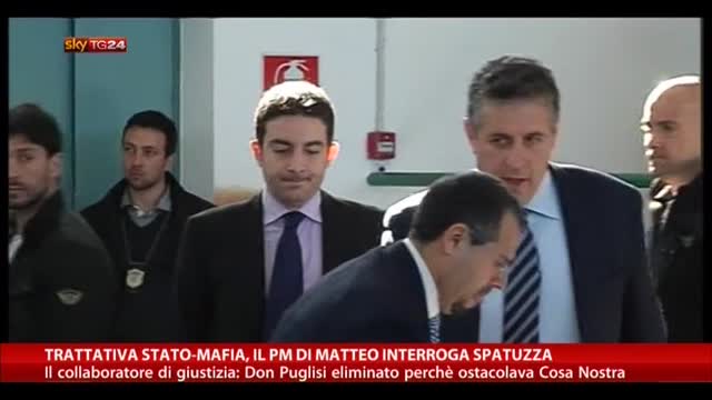 Trattativa Stato-Mafia, il PM Di Matteo interroga Spatuzza