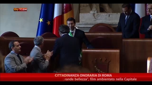 Paolo Sorrentino riceve cittadinanza onoraria di Roma
