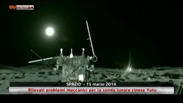 Spazio: rilevati problemi meccanici sonda lunare cinese Yutu