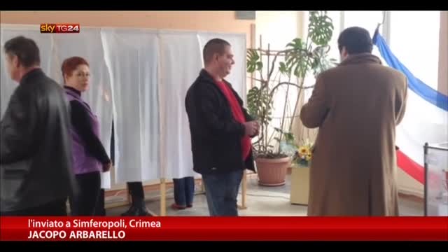 Referendum secessionista in Crimea, si vota fino alle 19