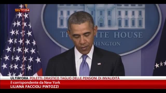 Ucraina, Obama annuncia sanzioni contro la Russia