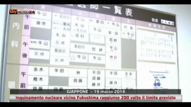 Inquinamento nucleare Fukushima raggiunse limite previsto