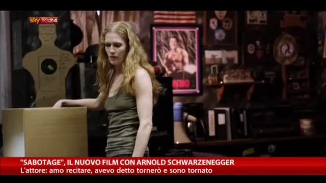 "Sabotage", il nuovo film con Arnold Schwarzenegger